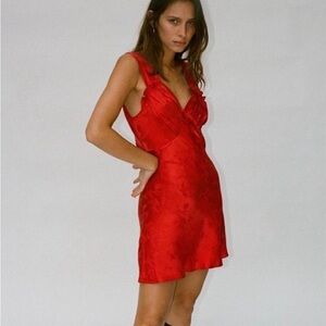 Realisation Par Red Roxy Dress